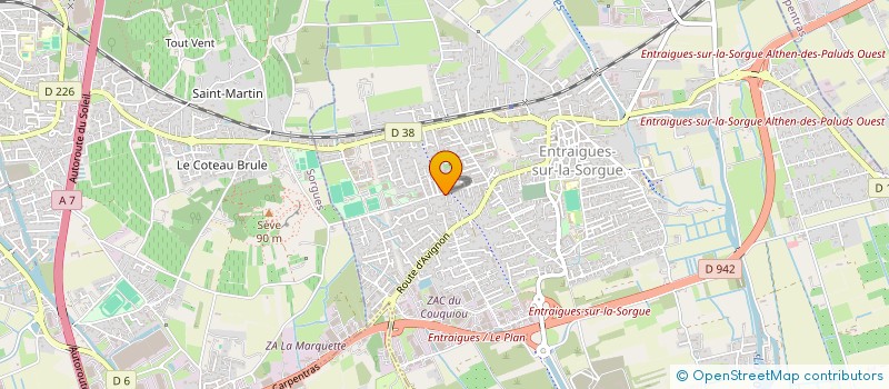 localisation de l'entreprise SPAVENIO  AVIGNON