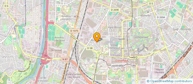 localisation de l'entreprise SPAWE à GRENOBLE