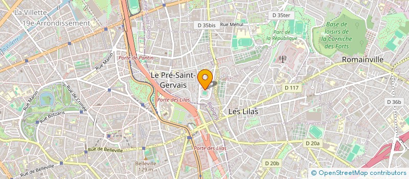 localisation de l'entreprise SPAZIO NOTO à LE PRE-SAINT-GERVAIS