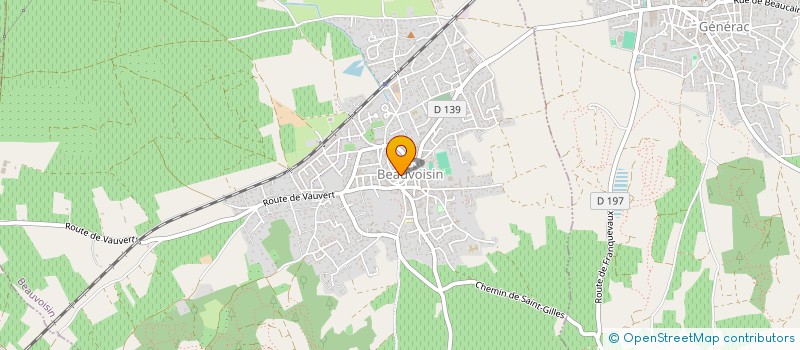 localisation de l'entreprise SPAZZA-CAMINO  BEAUVOISIN