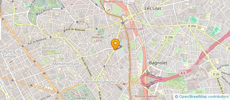 localisation de l'entreprise SPB  PARIS