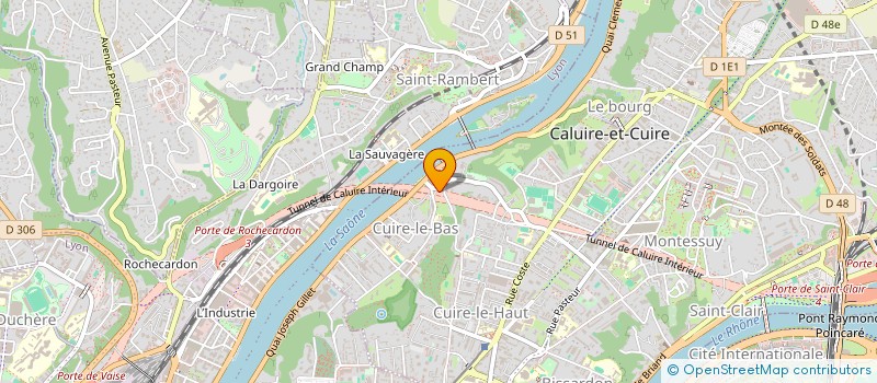 localisation de l'entreprise SPB à CALUIRE-ET-CUIRE