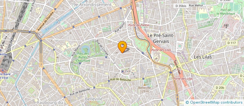 localisation de l'entreprise SPB  PARIS