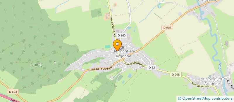 localisation de l'entreprise SPB à CLERMONT-EN-ARGONNE