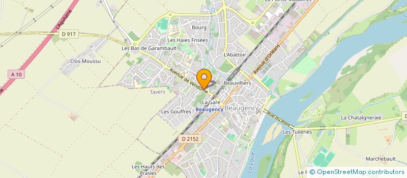 localisation de l'entreprise SPB CONSEIL I'NOV à BEAUGENCY