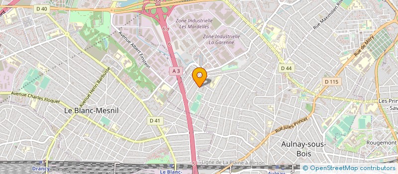 localisation de l'entreprise SPB ISOLATION à AULNAY-SOUS-BOIS