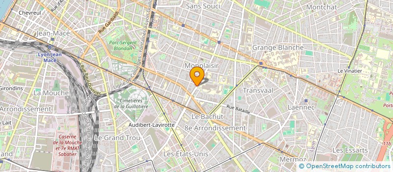 localisation de l'entreprise SPBL  LYON