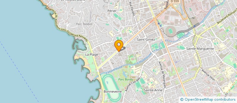 localisation de l'entreprise SPBT à MARSEILLE