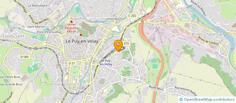 localisation de l'entreprise SPC à LE PUY-EN-VELAY