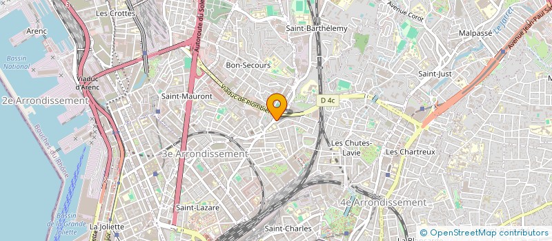 localisation de l'entreprise SPC à MARSEILLE