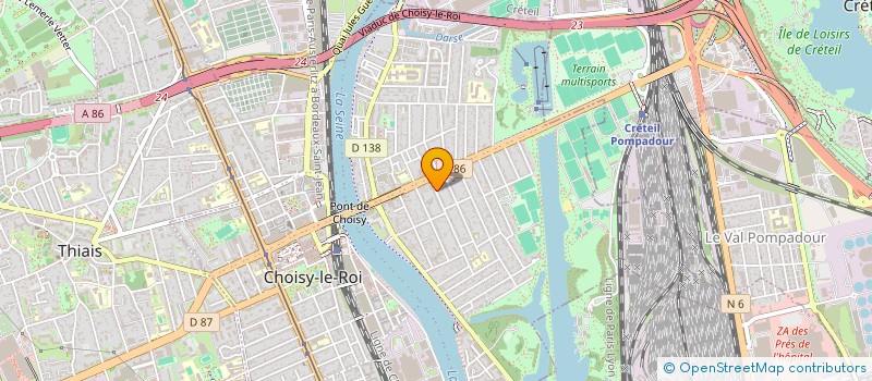 localisation de l'entreprise SPC 94 à CHOISY-LE-ROI