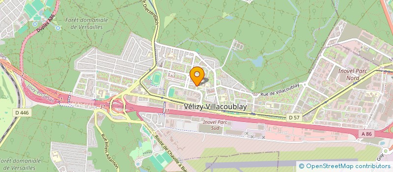 localisation de l'entreprise SPC  VELIZY-VILLACOUBLAY