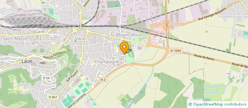 localisation de l'entreprise SPC à LAON