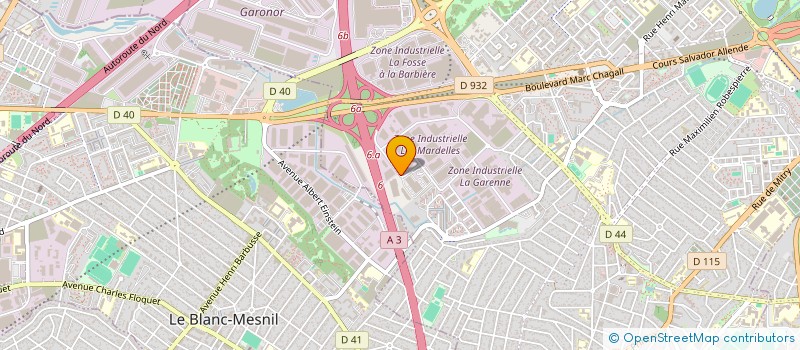 localisation de l'entreprise SPC BAT à TREMBLAY-EN-FRANCE