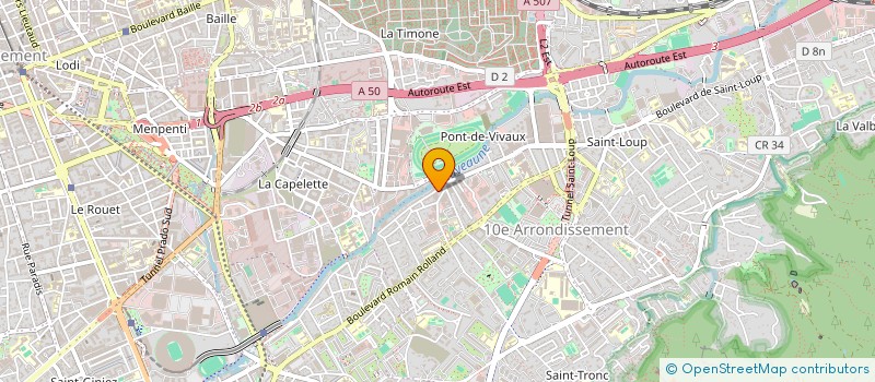 localisation de l'entreprise SPC***EELA à MARSEILLE