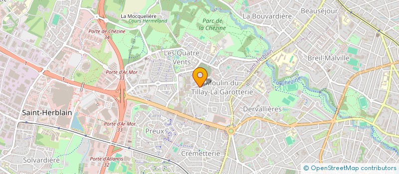 localisation de l'entreprise SPC HABITATION à SAINT-HERBLAIN