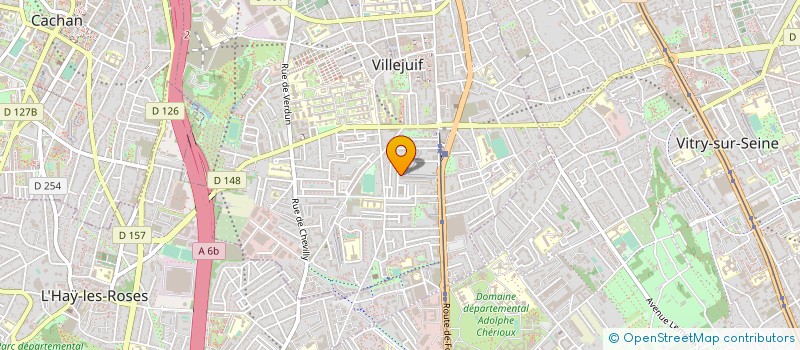 localisation de l'entreprise SPC IMPORT à VILLEJUIF