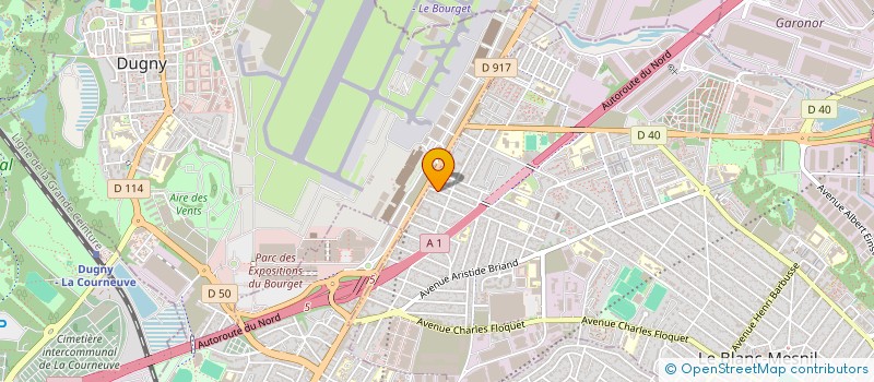 localisation de l'entreprise SPC PRO à LE BLANC-MESNIL