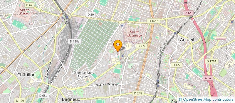 localisation de l'entreprise SPC PRO BATIMENT à BAGNEUX