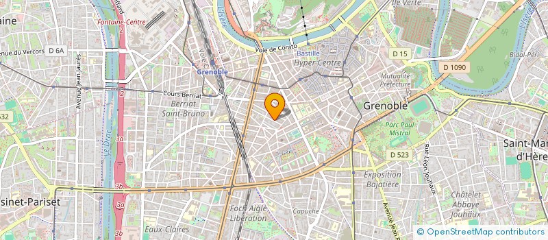 localisation de l'entreprise SPC RESTAURATION à GRENOBLE