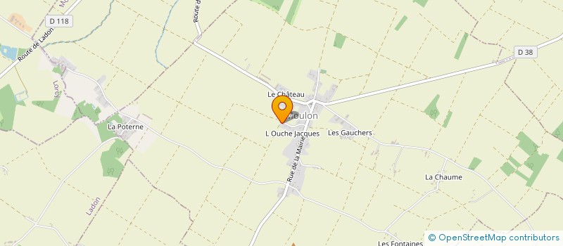 localisation de l'entreprise SPC45  MOULON