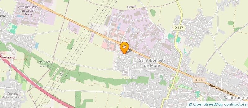 localisation de l'entreprise SPCAV à SAINT-BONNET-DE-MURE