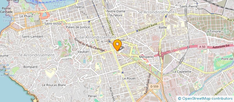 localisation de l'entreprise SPCB à MARSEILLE