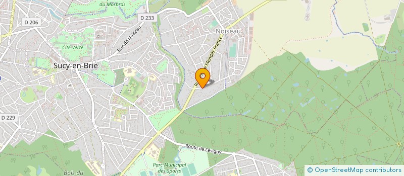 localisation de l'entreprise SPCDI FRANCE ENTREPRISE GENERALE DU BATIMENT  NOISEAU