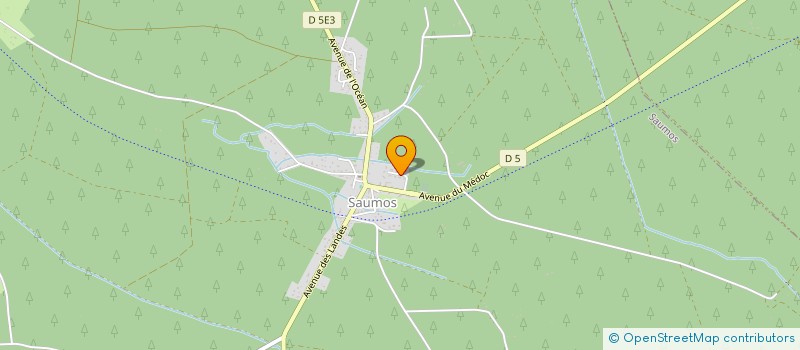 localisation de l'entreprise SPCE MONNIER  SAUMOS