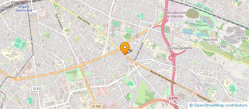 localisation de l'entreprise SPCH JUSTICES à ANGERS