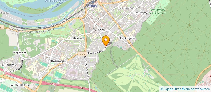 localisation de l'entreprise SPCP à POISSY