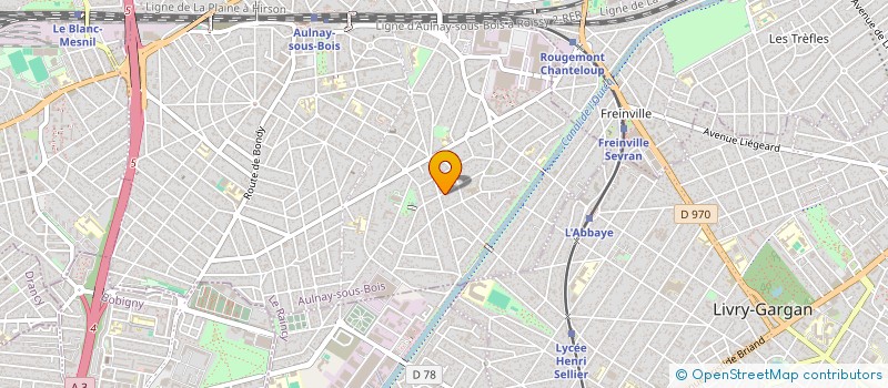 localisation de l'entreprise SPCP à AULNAY-SOUS-BOIS