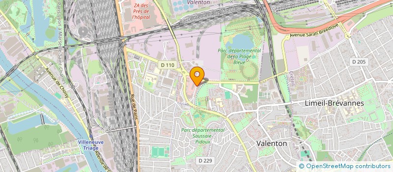 localisation de l'entreprise SPCR à VALENTON