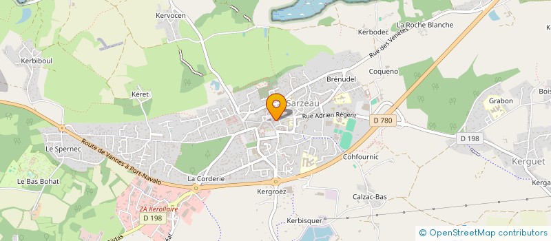 localisation de l'entreprise SPCS à SARZEAU