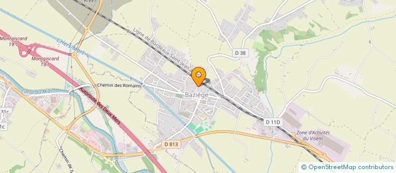 localisation de l'entreprise SPCS  BAZIEGE