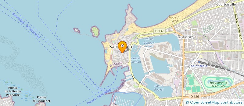 localisation de l'entreprise SPDC à SAINT-MALO