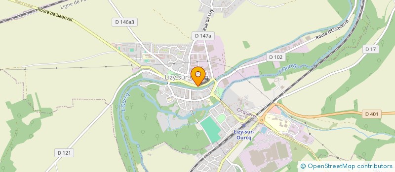 localisation de l'entreprise SPDI  LIZY-SUR-OURCQ