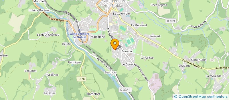localisation de l'entreprise SPDLB à SAINT-LEONARD-DE-NOBLAT