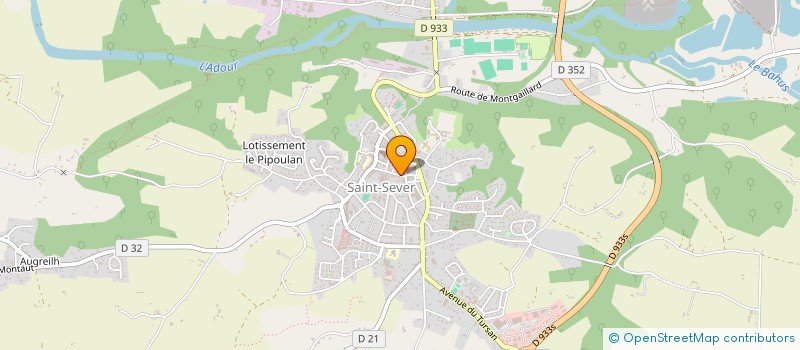 localisation de l'entreprise SPDM à SAINT-SEVER
