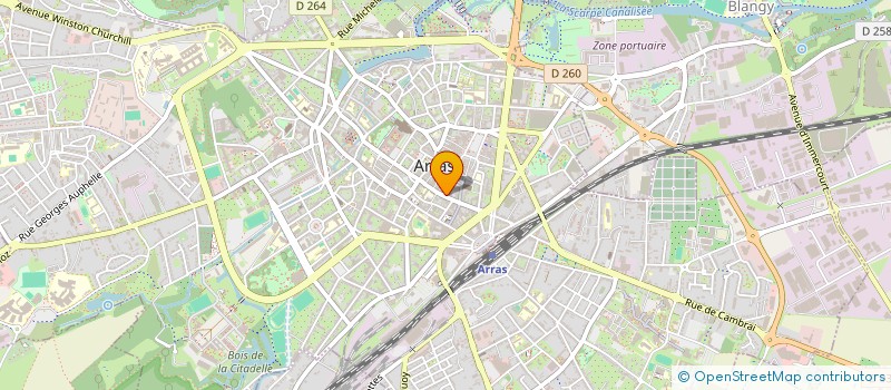 localisation de l'entreprise SPE à ARRAS