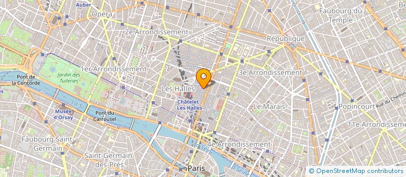 localisation de l'entreprise SPE COM SPECTACLES COMMUNICATIONS à PARIS