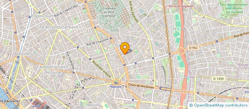 localisation de l'entreprise SPE CONCEPT  PARIS