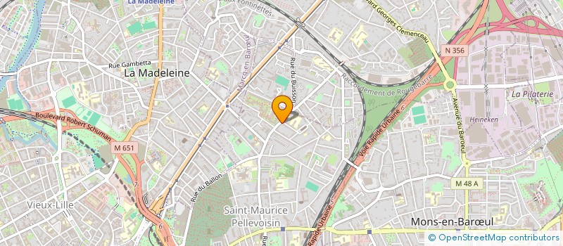 localisation de l'entreprise SPE CORDIER à LILLE