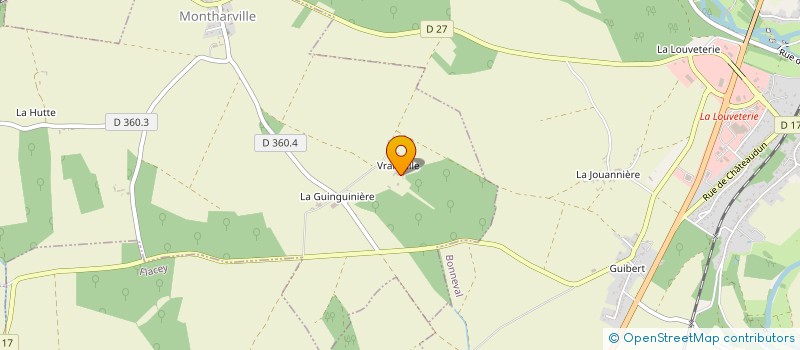 localisation de l'entreprise SPE VRAINVILLE à MONTHARVILLE