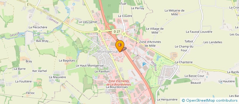 localisation de l'entreprise SPEAK'EVENTS  LE CROUAIS