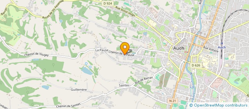 localisation de l'entreprise SPEAK IN GERS CLUB à AUCH