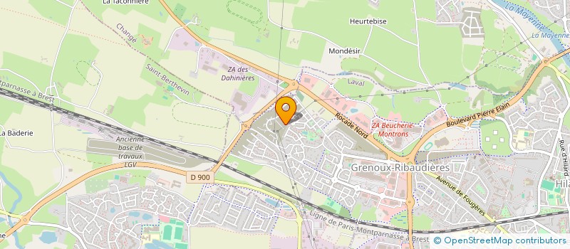 localisation de l'entreprise SPEAK-OFF à LAVAL