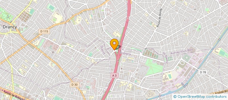 localisation de l'entreprise SPEAKEASY COFFEE  BONDY