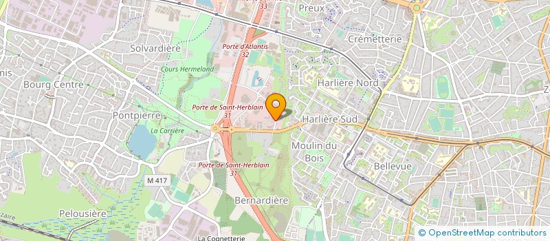 localisation de l'entreprise SPEAKYLINK à SAINT-HERBLAIN