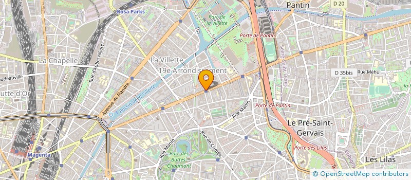 localisation de l'entreprise SPEAKYPLANET  PARIS